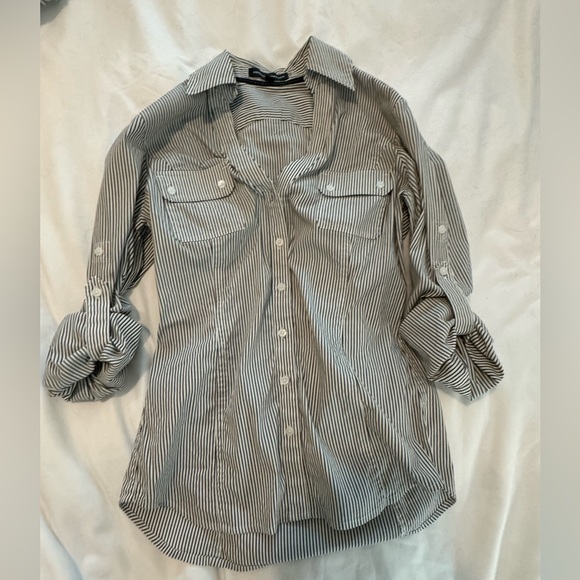 Express Design Studio Button Down Shirt xs - Picture 9 of 9